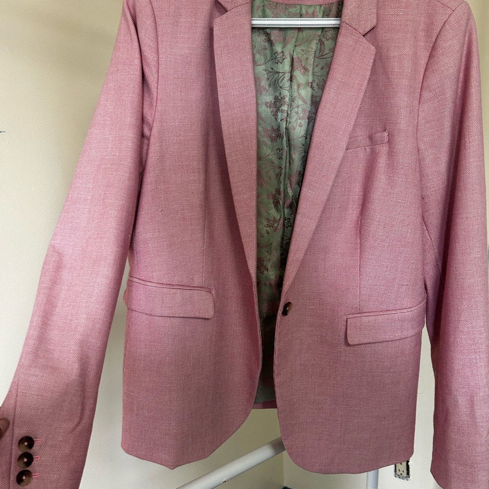 Elegant Pink Blazer